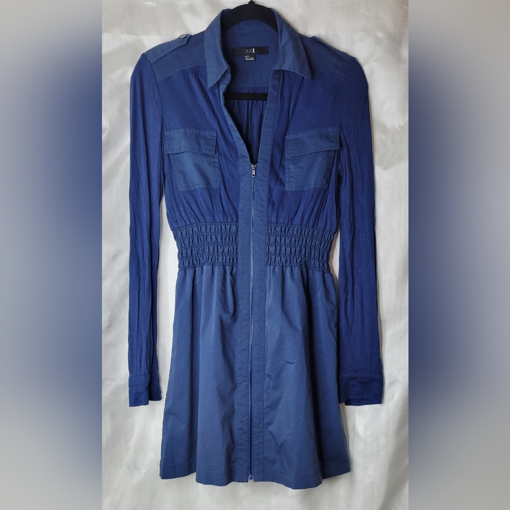 XXI zipper dress